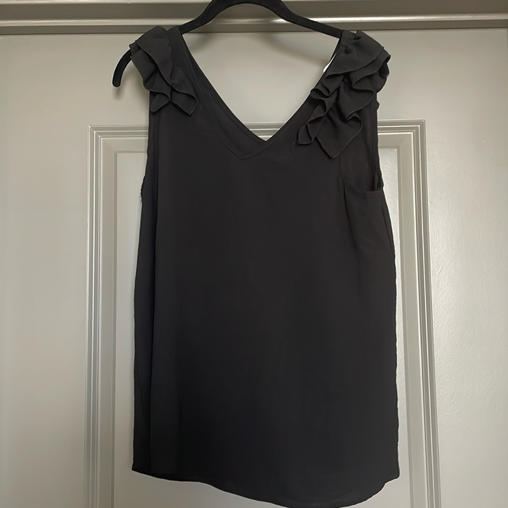 The Impeccable Pig black top with ruffles